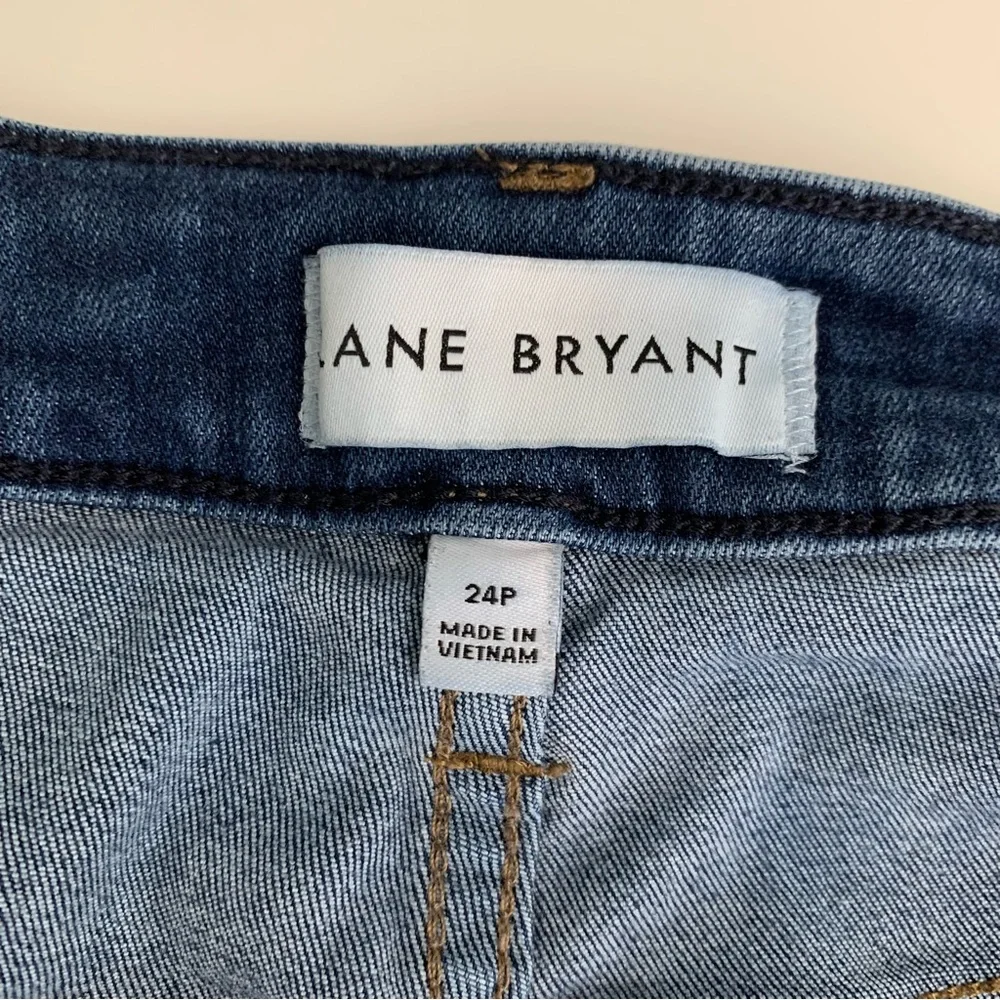 Lane Bryant Jeans Flex Magic Waistband Signature Fit Mid Rise Boot Cut 24 Petite - Picture 9 of 12